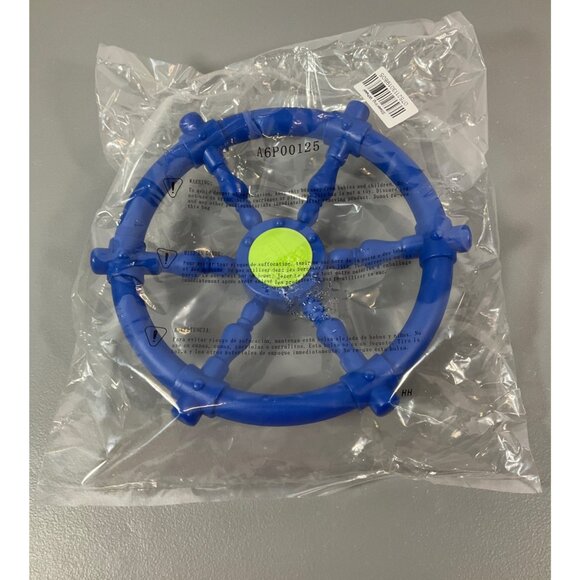 Backyard Discovery Premium Steering Wheel - Blue and Lime - NO HARDWARE - Picture 1 of 2